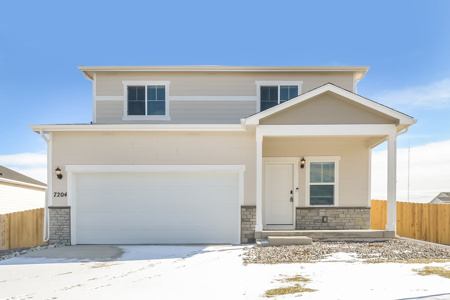 A house we rent in Frederick, CO
