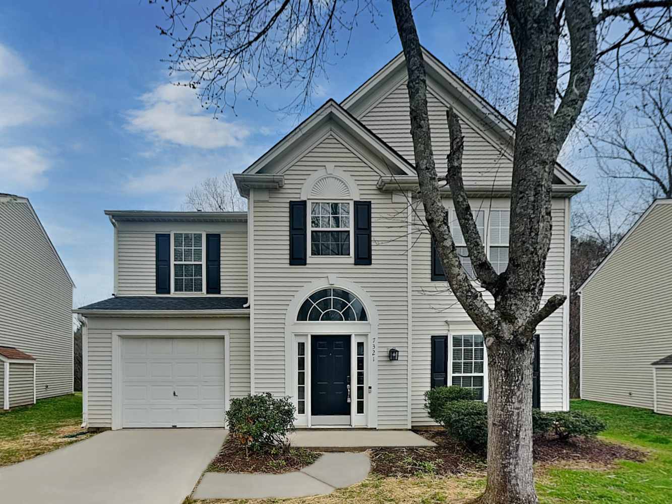 Front of 7321 Balancing Rock Ct, Charlotte, NC
