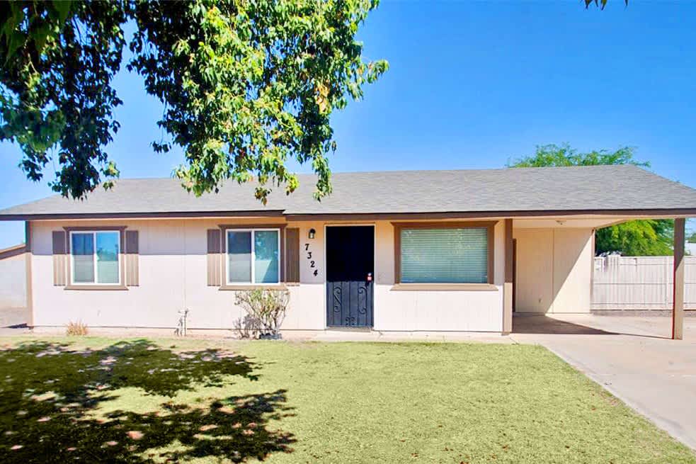 Front of 7324 E Hillview St, Mesa, AZ