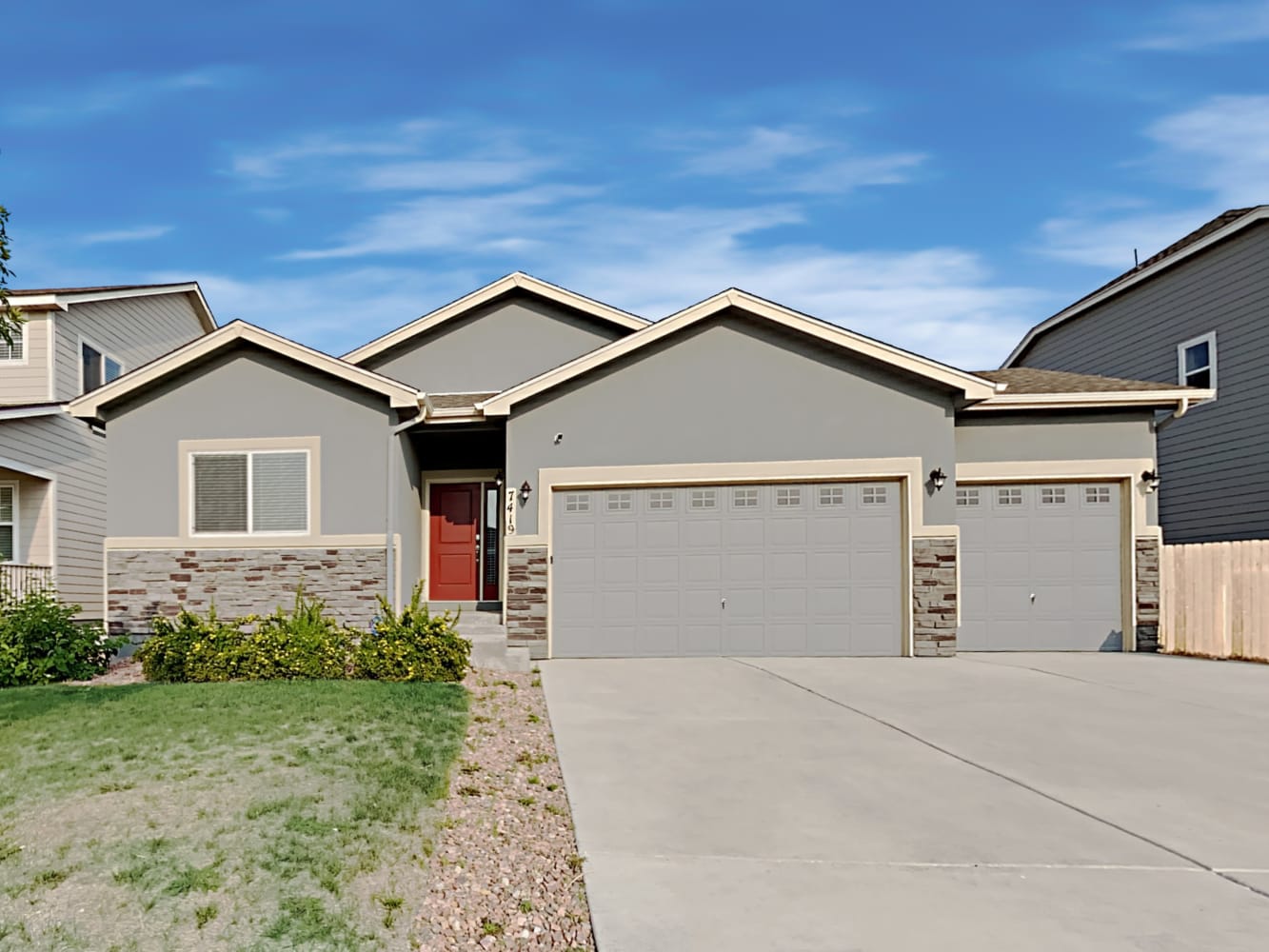 Front of 7419 Peachleaf Dr, Colorado Springs, CO