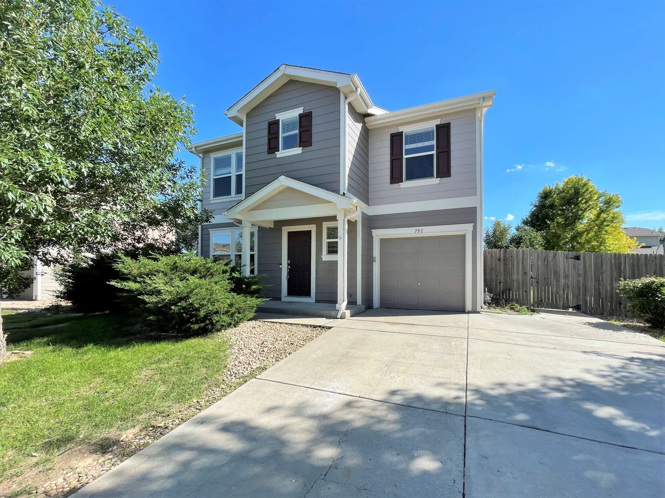 Front of 751 Willow Dr, Lochbuie, CO
