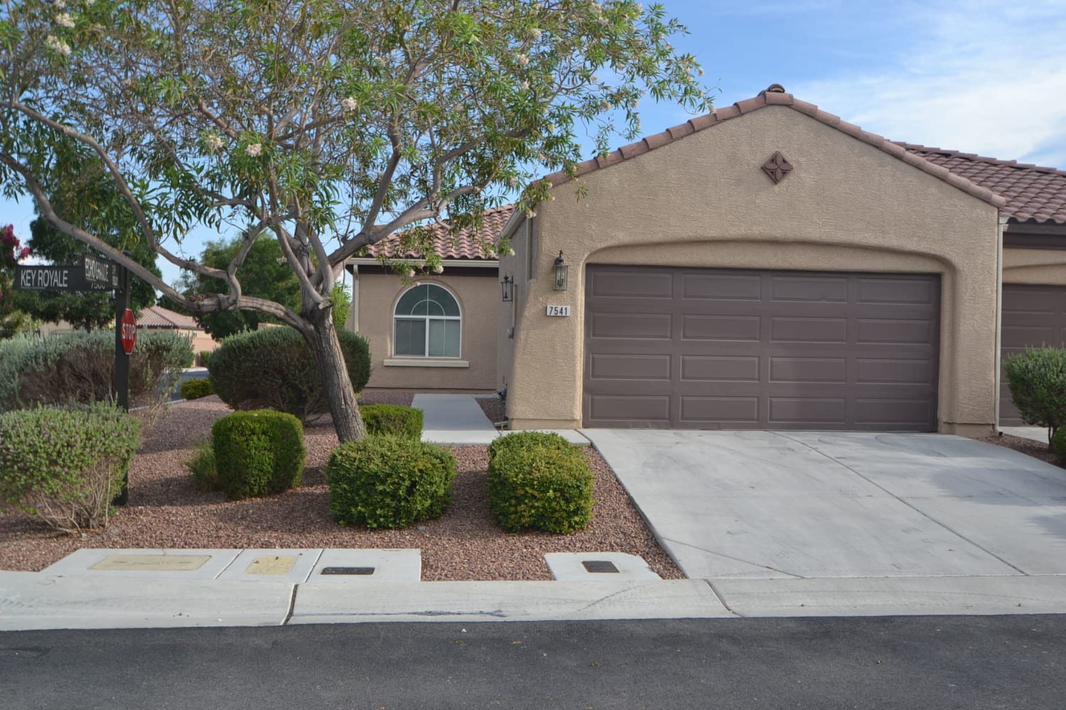 Front of 7541 Key Royale Ct, Las Vegas, NV