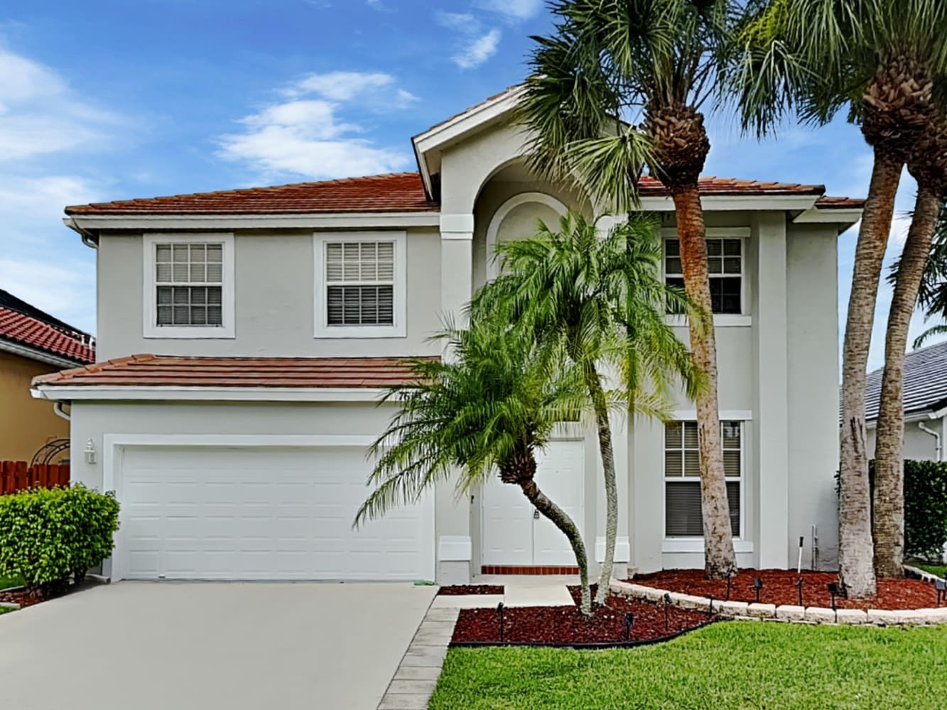 Front of 7619 Oakboro Dr, Lake Worth, FL