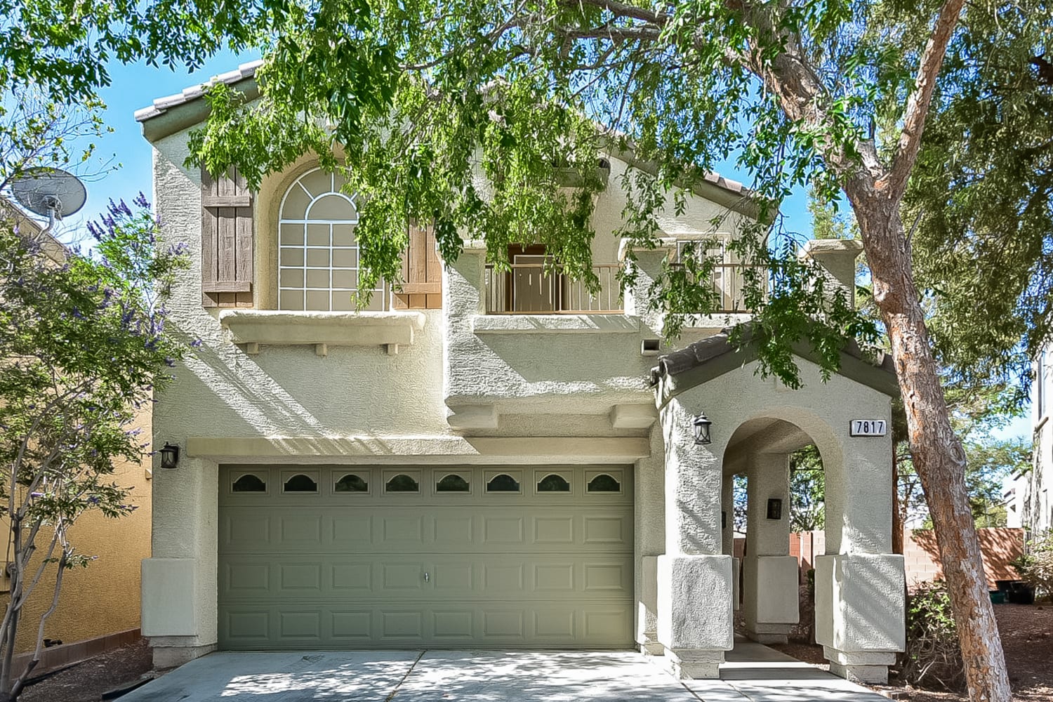 Front of 7817 Askew Place, Las Vegas, NV