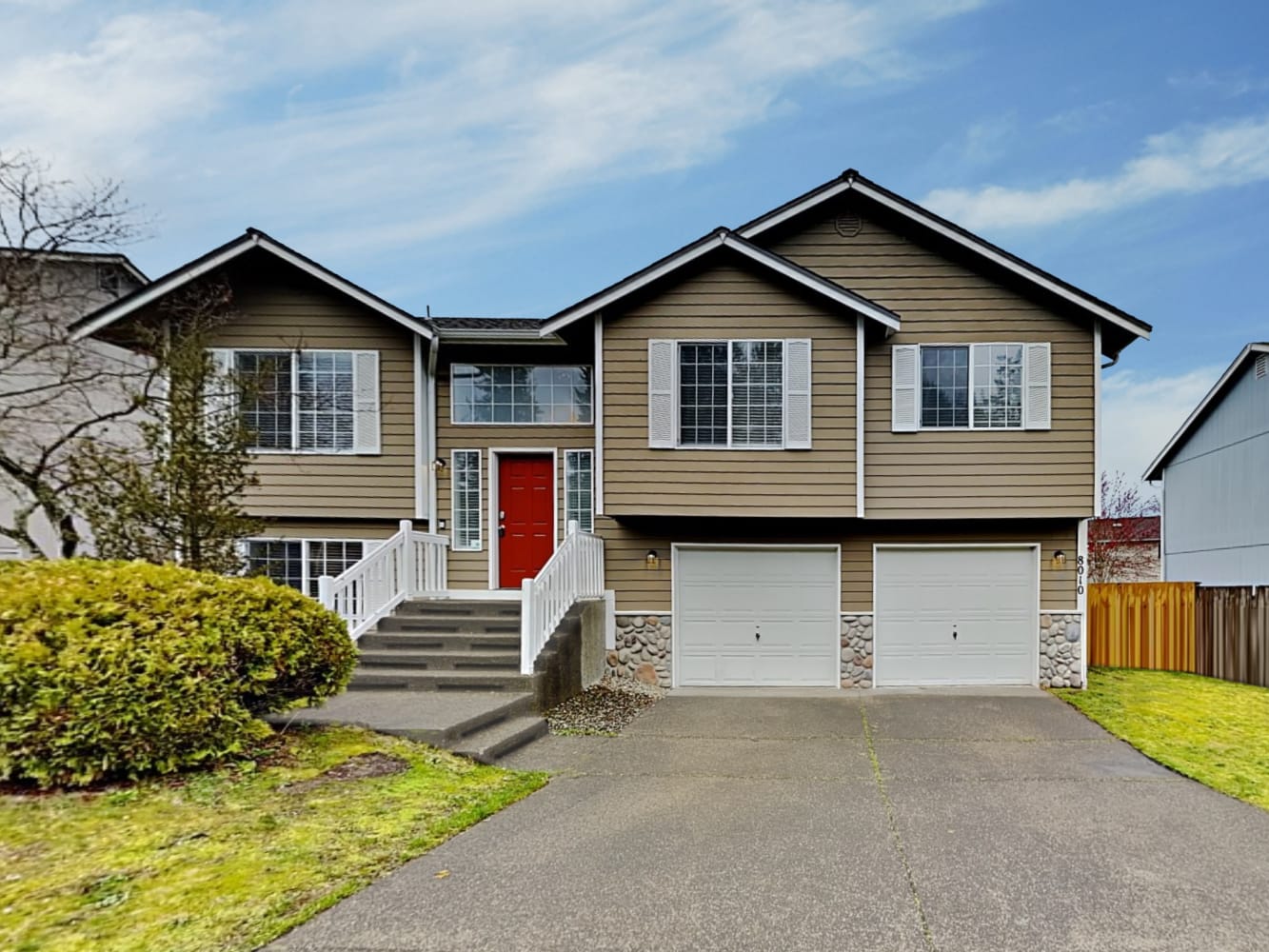 Front of 8010 202nd Street Ct E, Spanaway, WA