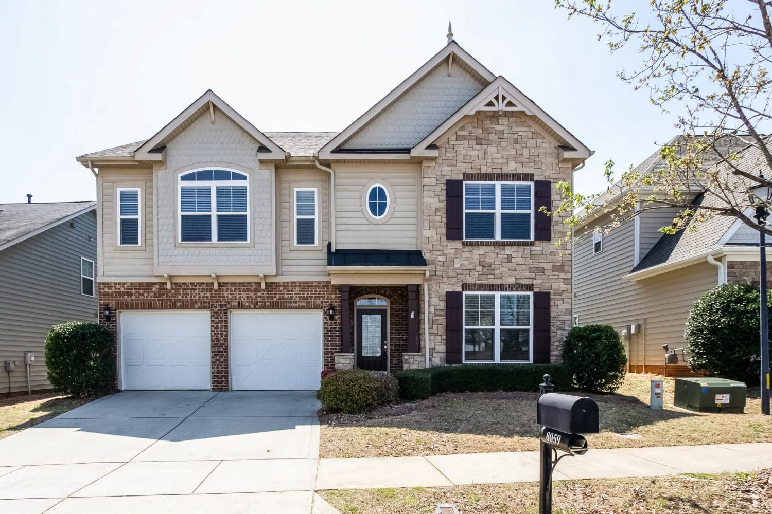 Front of 8059 Willow Branch Dr, Waxhaw, NC