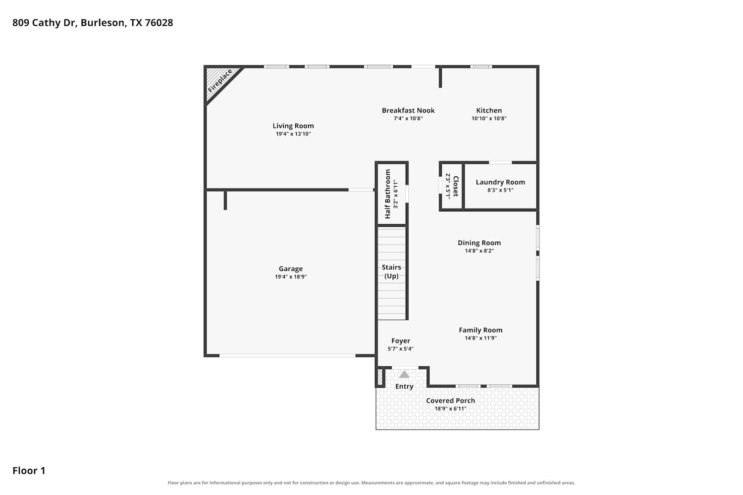 809 Cathy Dr, Burleson photo 2