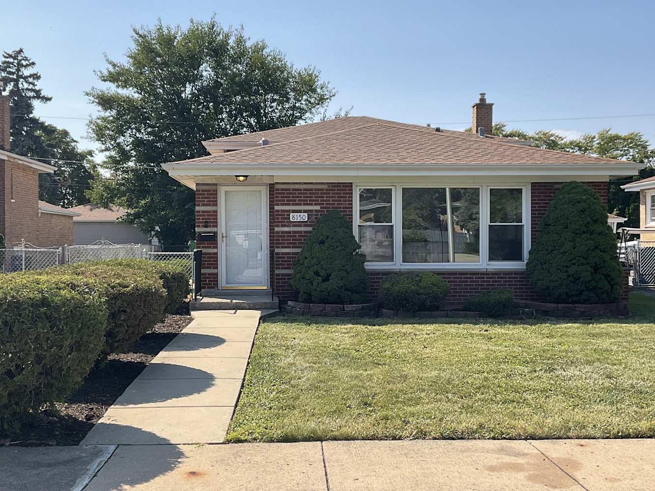 Front of 8150 McVicker Ave, Burbank, IL