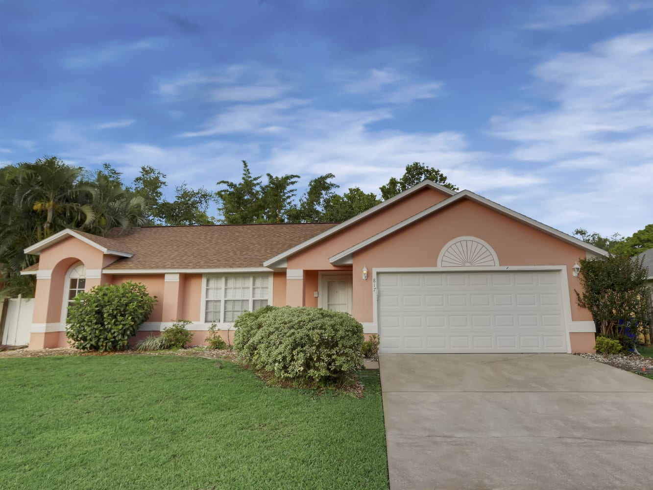Front of 817 Emerald Way, Rockledge, FL
