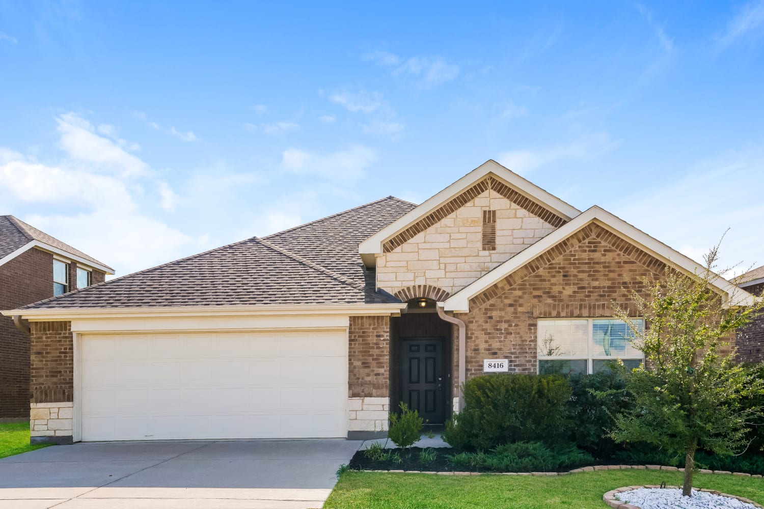 Front of 8416 High Garden St, Fort Worth, TX