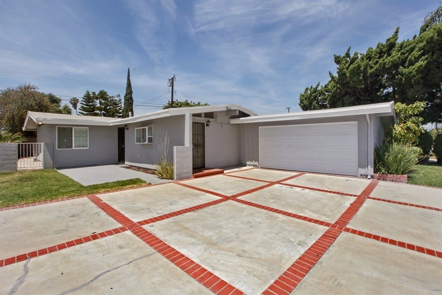 A house we rent in Whittier, CA