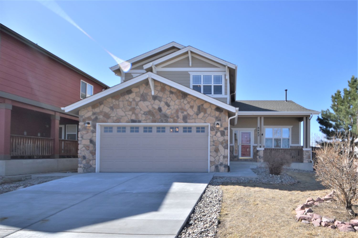 Front of 8442 Kettle Drum St, Colorado Springs, CO