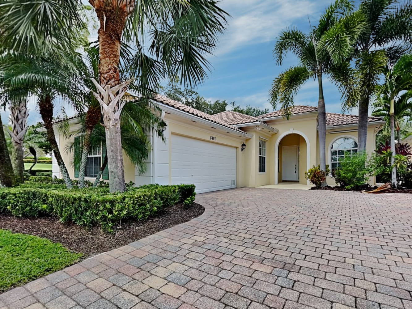 Front of 8497 Xanthus Ln, Wellington, FL