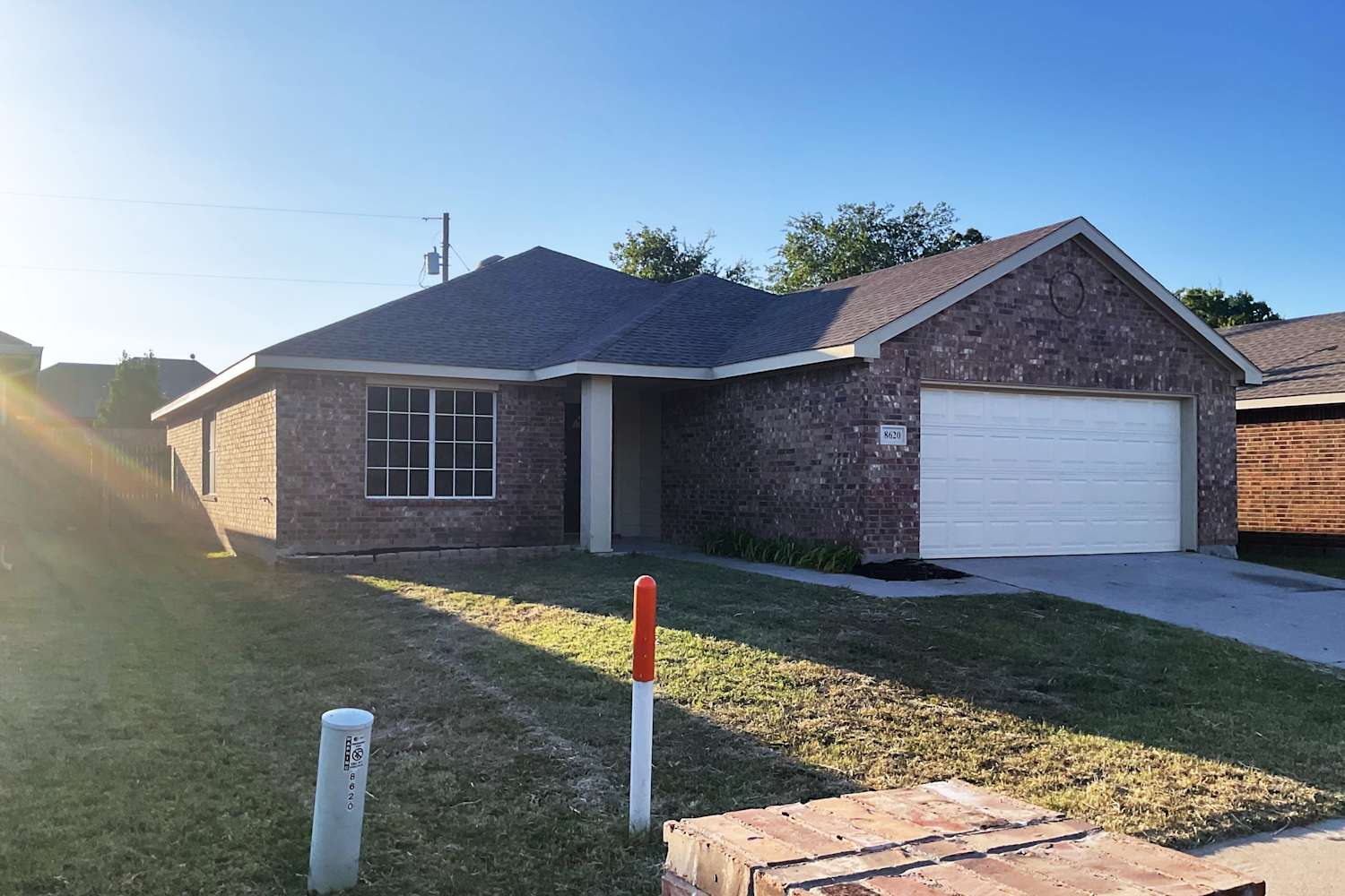 Front of 8620 Boswell Meadows Dr, Fort Worth, TX