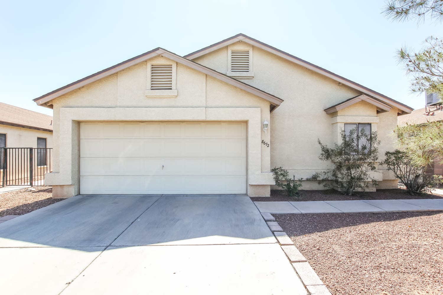 Front of 8672 N 110th Ave, Peoria, AZ