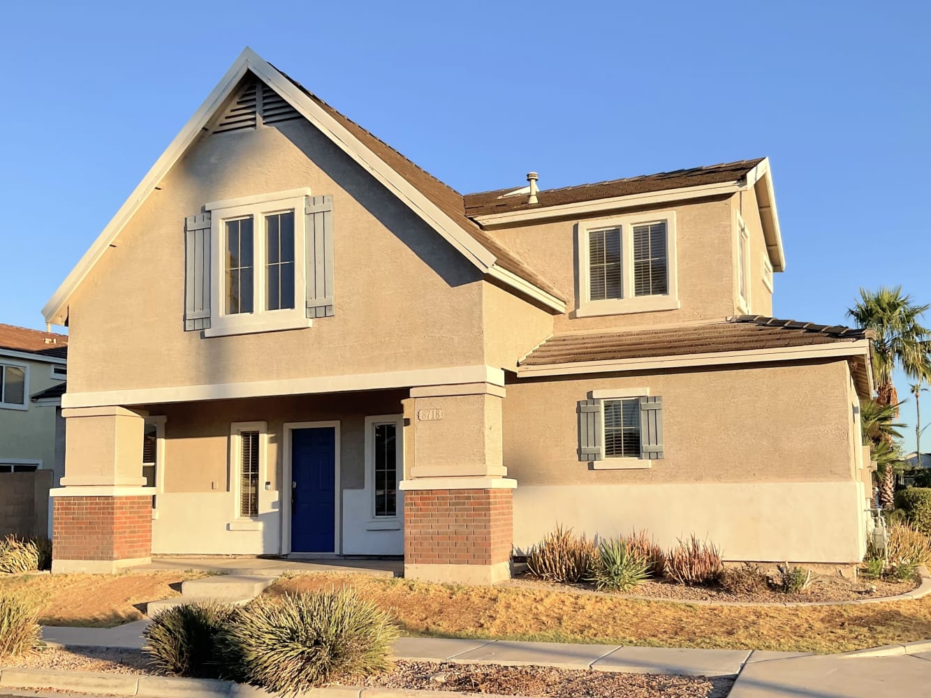 Front of 8718 E Kilarea Ave, Mesa, AZ