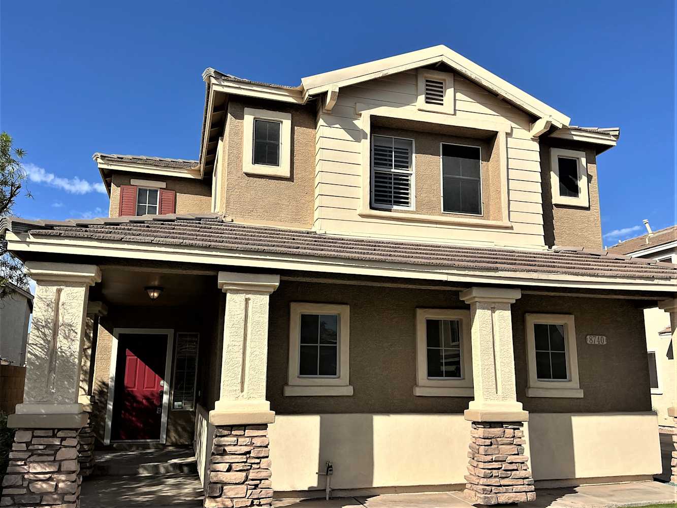 Front of 8740 East Kiowa Ave, Mesa, AZ