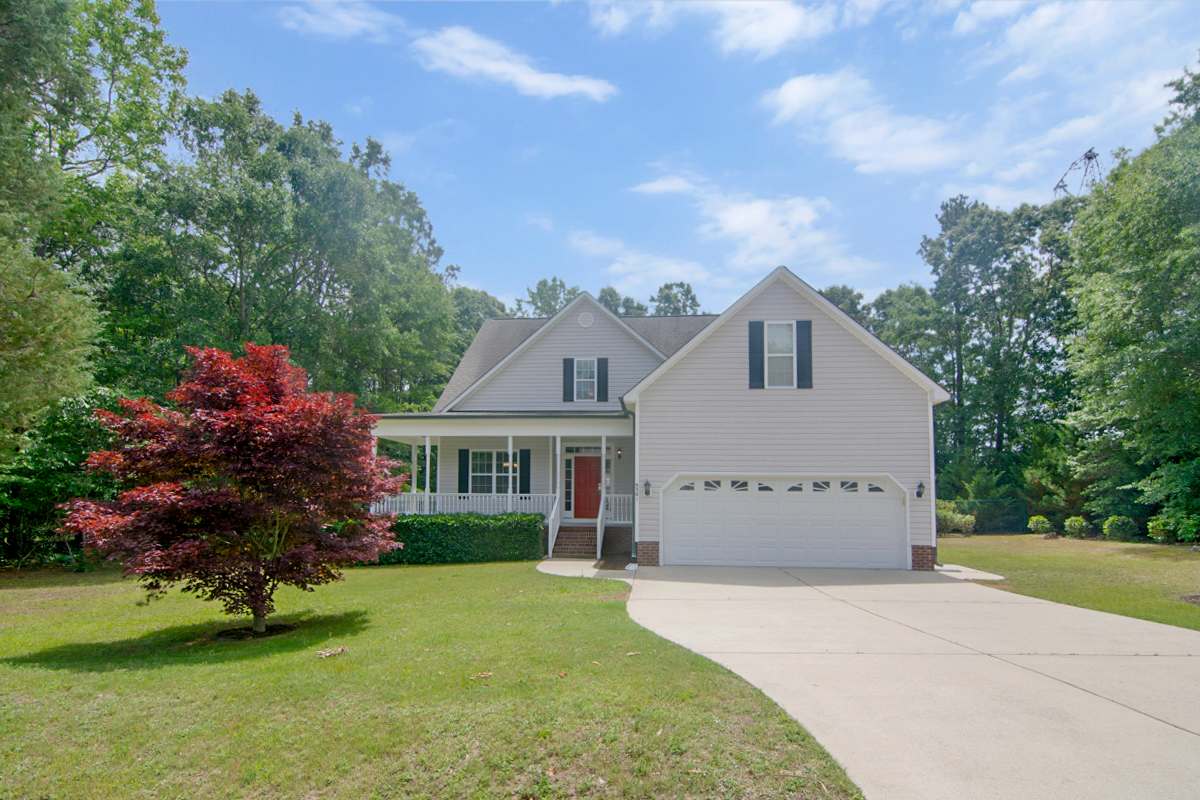 Front of 9341 Carley Cir, Garner, NC