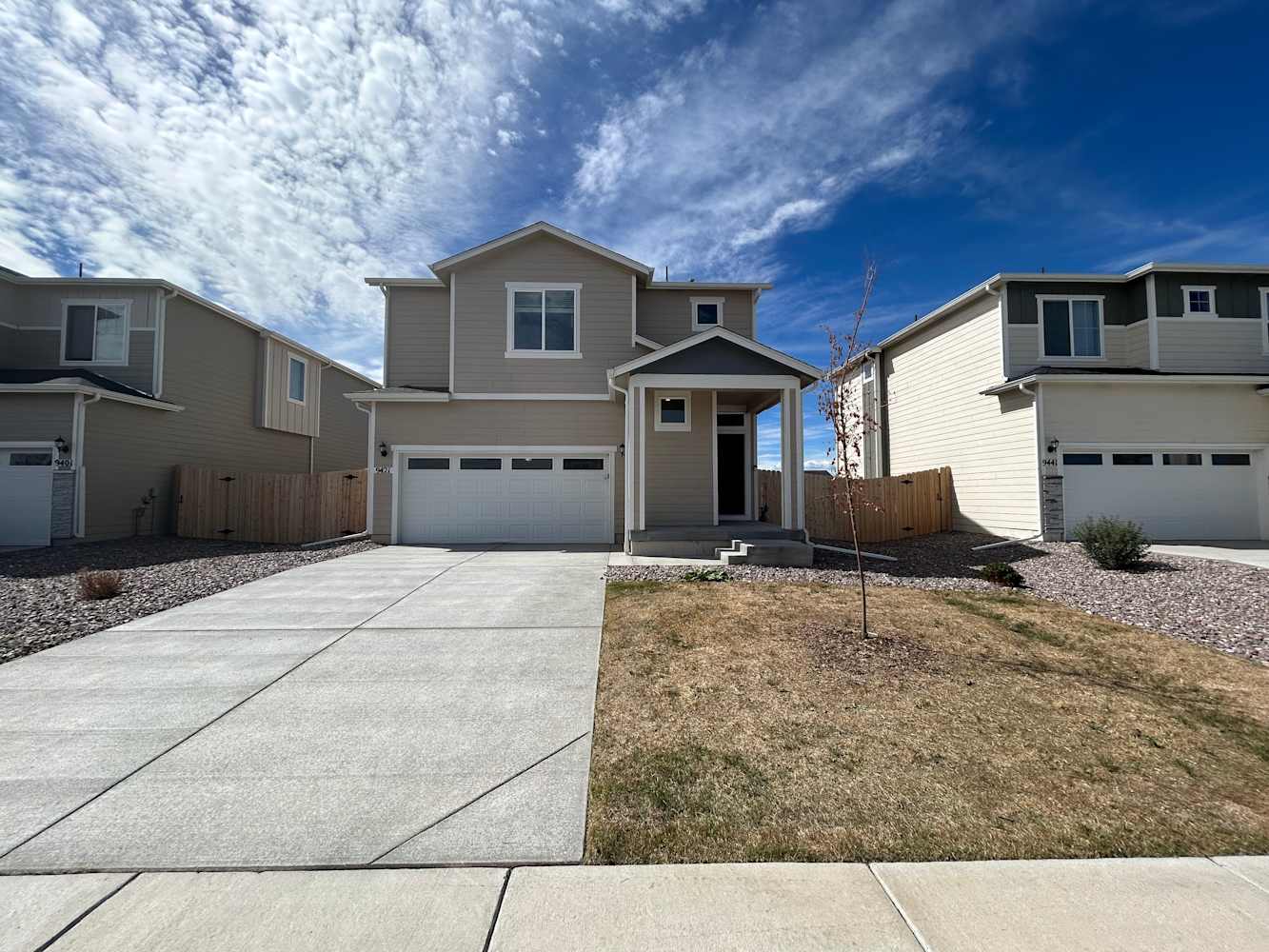 Front of 9421 Yampa St, Commerce City, CO