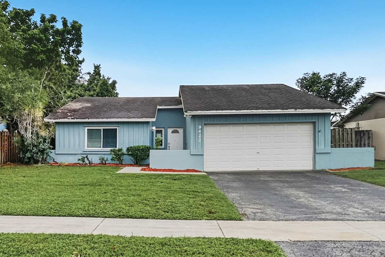 Front of 9422 Saddlebrook Dr, Boca Raton, FL