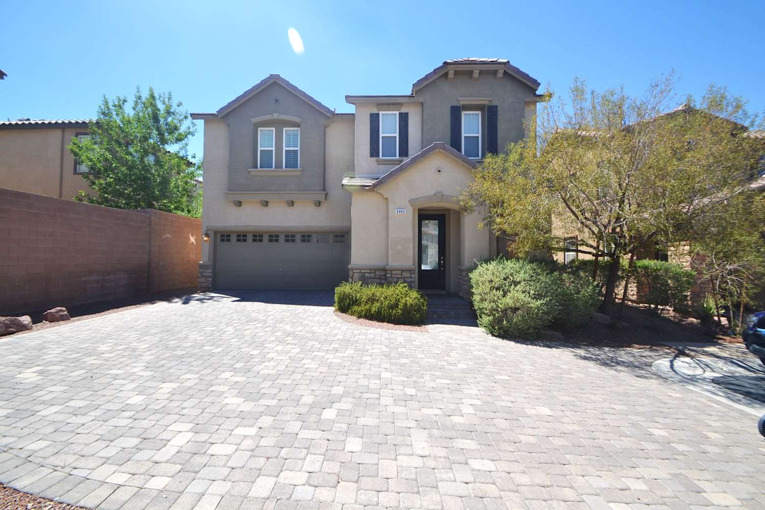 Front of 9443 Fort Connah Ct, Las Vegas, NV