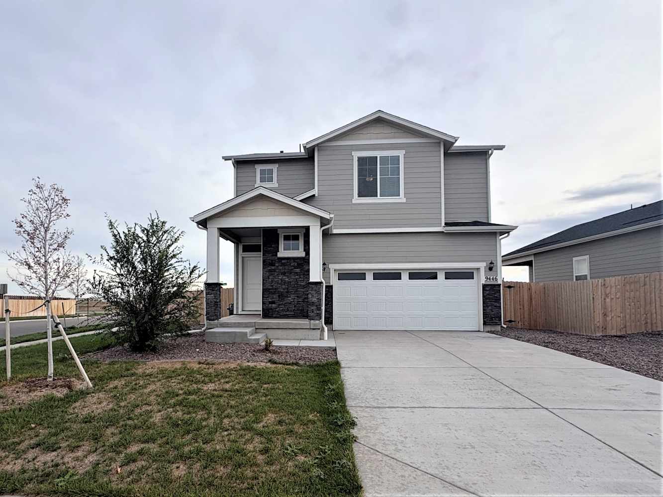 Front of 9446 Yampa Ct, Commerce City, CO