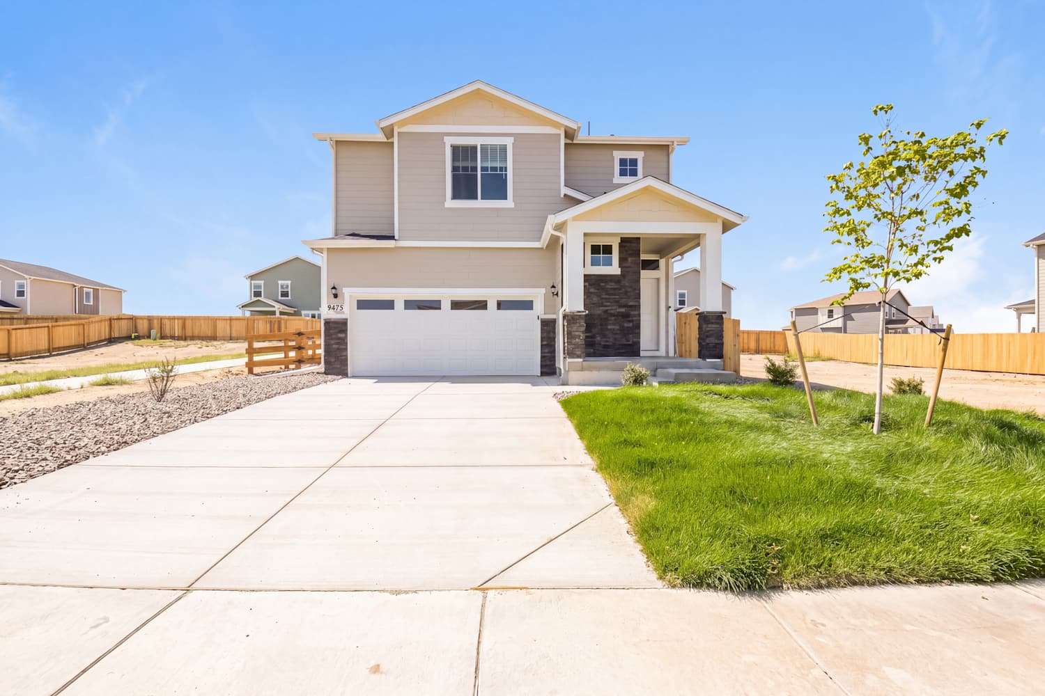 Front of 9475 Yampa St, Commerce City, CO