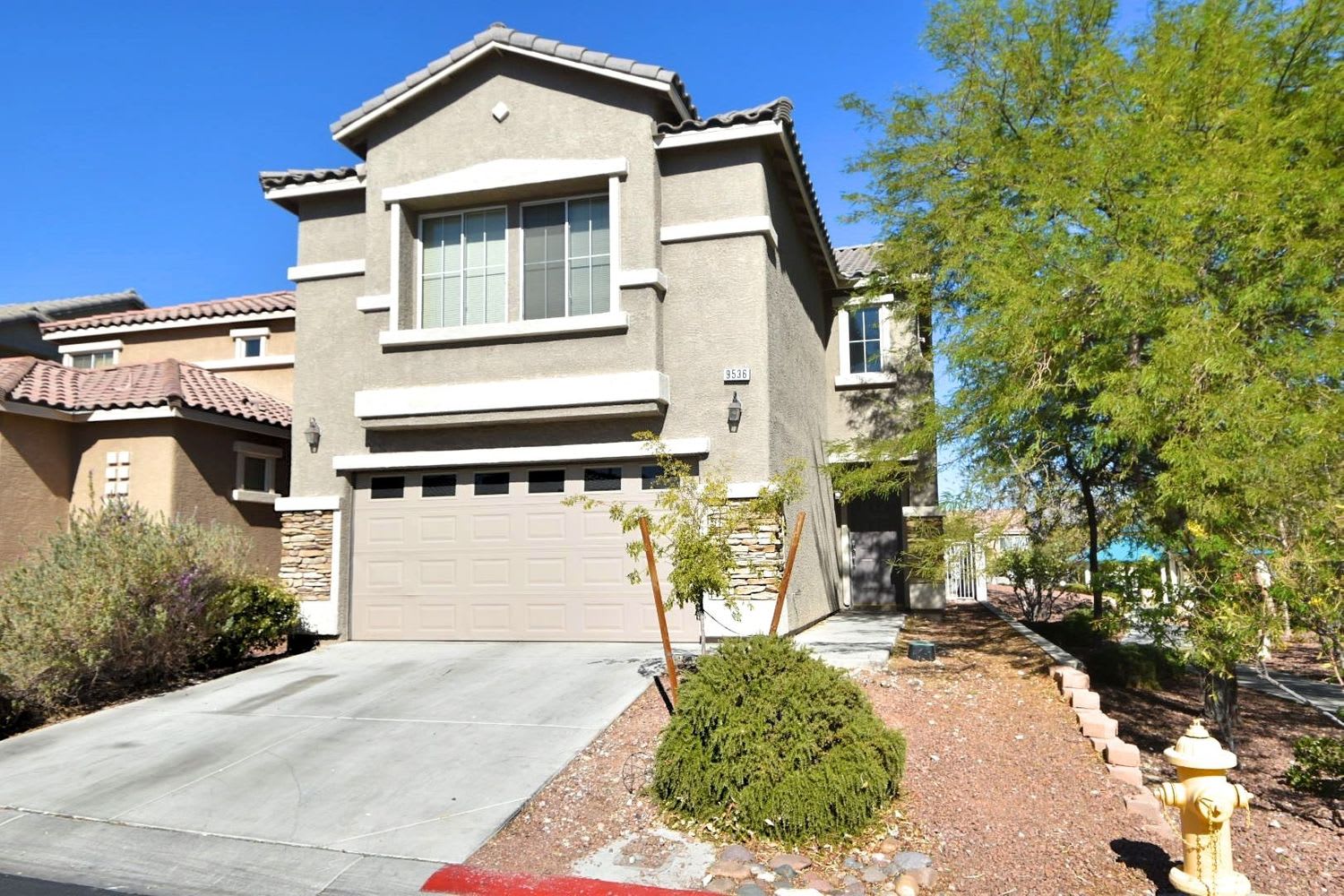 Front of 9536 Gibbon Ave, Las Vegas, NV