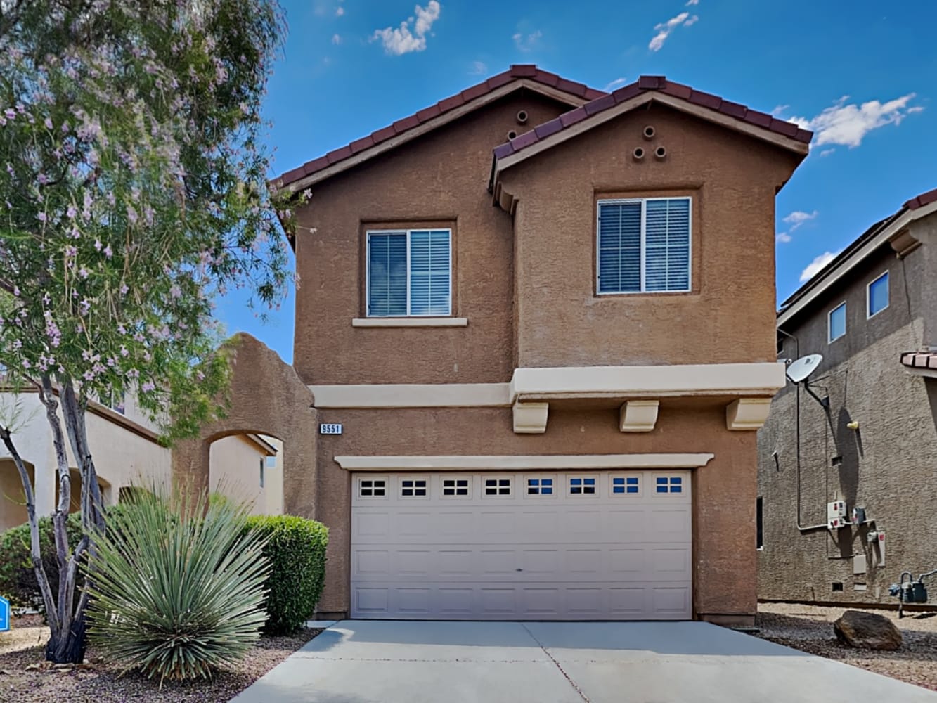 Front of 9551 Bachelors Fortune St, Las Vegas, NV