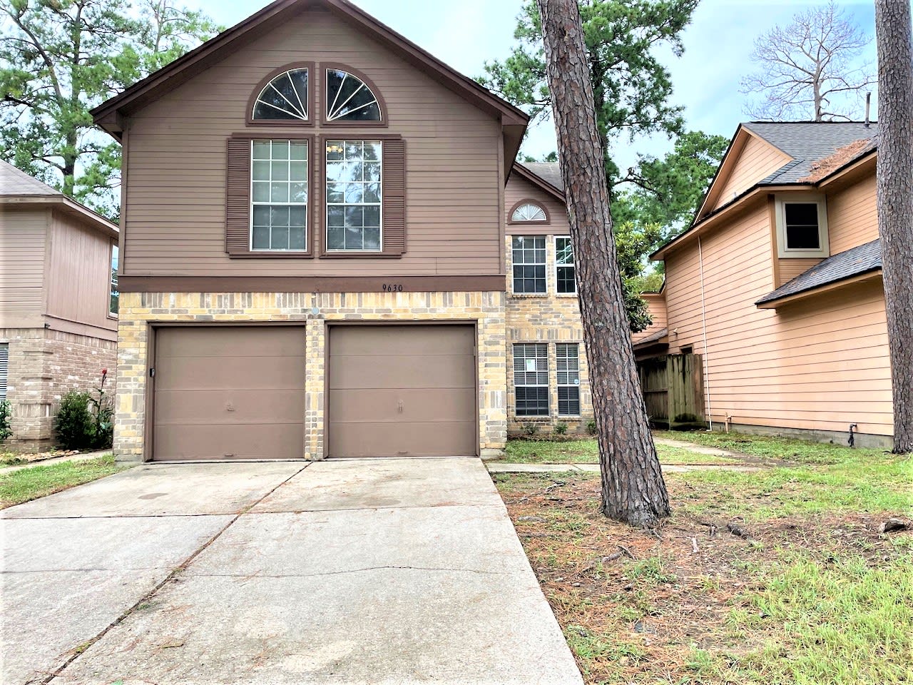 Front of 9630 Cane Creek Dr, Houston, TX