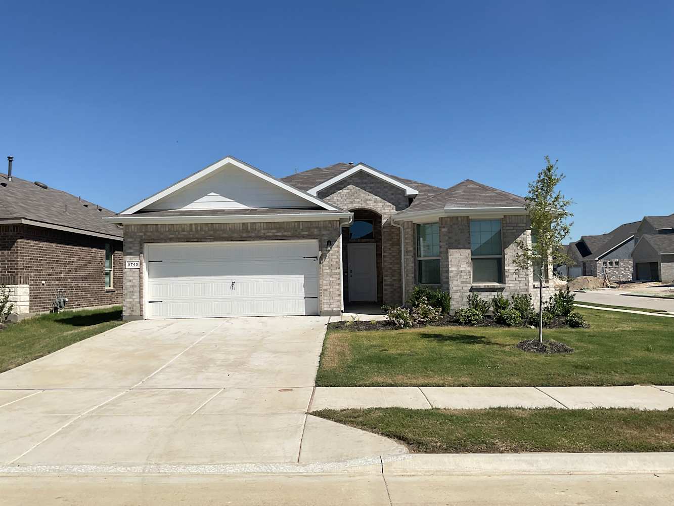 Front of 9745 MCCLANE FARM DRIVE, Fort Worth, TX