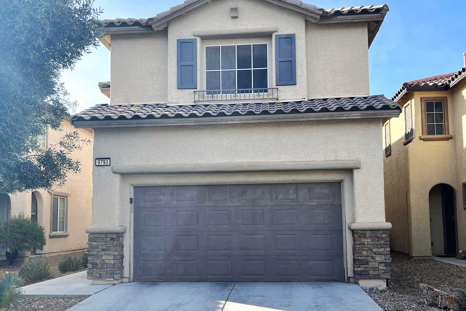 Front of 9793 Plane Tree Court, Las Vegas, NV