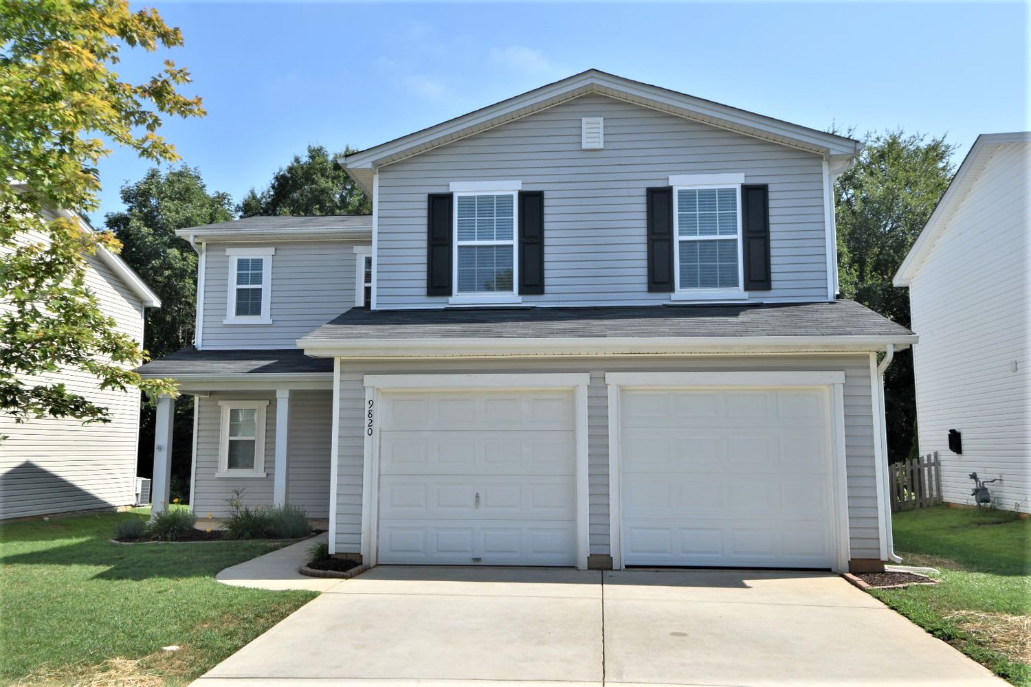 Front of 9820 Rocky Ford Club Rd, Charlotte, NC