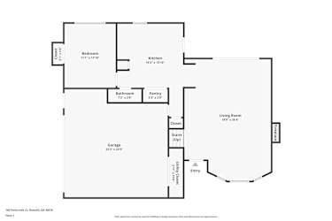 Floor plan 1 for 100 Parkcreek Ct