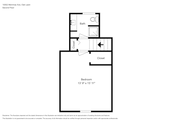 Floor plan 2 for 10002 Merrimac Ave