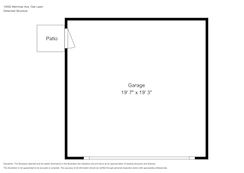 Floor plan 3 for 10002 Merrimac Ave