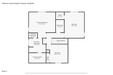 Floor plan 1 for 10002 W Crown King Road