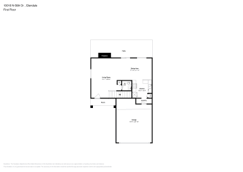 Floor plan 1 for 10016 N 66th Dr
