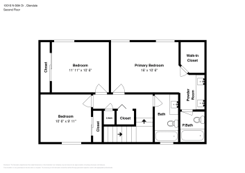 Floor plan 2 for 10016 N 66th Dr