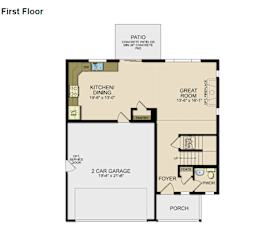 Floor plan 1 for 10070 Luneth Dr