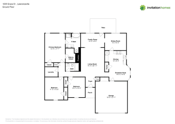 Floor plan 1 for 1005 Grace Dr