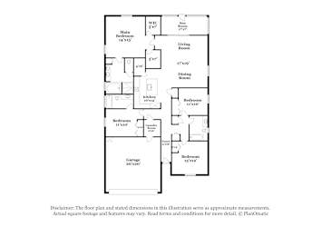 Floor plan 1 for 10057 Lemon Grass Ln