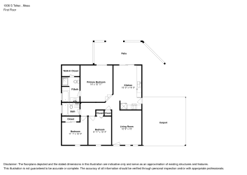 Floor plan 2 for 1006 S Toltec
