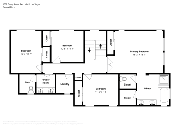 Floor plan 2 for 1008 Sunny Acres Ave