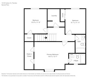 Floor plan 2 for 10125 Hudson Ct