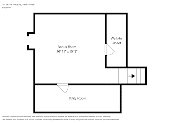 Floor plan 1 for 10128 45th Pl NE