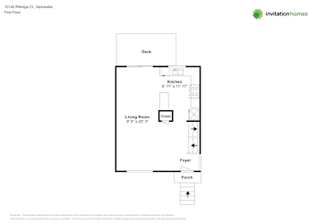 Floor plan 2 for 10140 Rillridge Ct