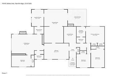 Floor plan 1 for 10147 Aldea Ave