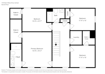 Floor plan 2 for 1016 Bent Willow Dr
