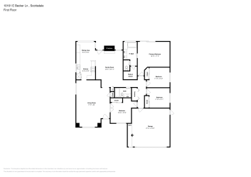Floor plan 1 for 10161 E Becker Ln
